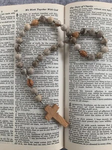 Protestant, Anglican, Episcopal, Lutheran, Methodist Handmade Prayer beads Gift - Picture 1 of 6