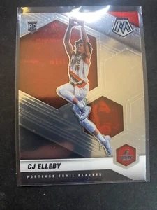 CJ Elleby (Portland Trail Blazers) - 2020/21 Mosaic Rookie Card #232 - Picture 1 of 2