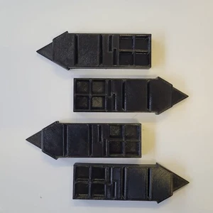 Set of 4 Kill Team Wound Marker/trackers, 4 dice (Warhammer/Kings of War) - Picture 1 of 4