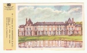 *** Château de LA MALMAISON *** Buvard ancien 15,5 x 9 - Imagen 1 de 2