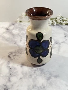 Vintage Mid-Century Art Pottery Vase Austria 6" Tall - Picture 1 of 8