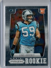 2012 Panini Prizm Luke Kuechly #279 Rookie RC Future HOF 