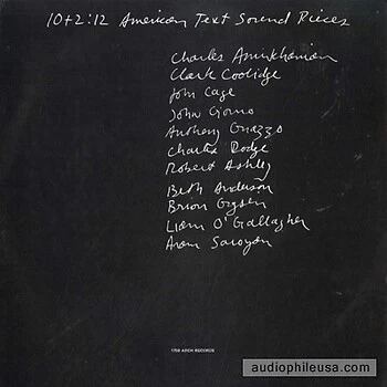 10+2: 12 American Text Sound Pieces - Image 1 of 1