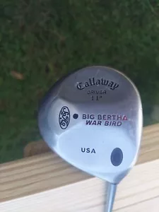 CALLAWAY BIG BERTHA WAR BIRD S2H2 11° Driver Reg Flex RCH 90 Graphite Shaft RH - Picture 1 of 8
