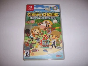 Replacement Case Story of Seasons Pioneers Olive Town Switch Box Authentic - Picture 1 of 3