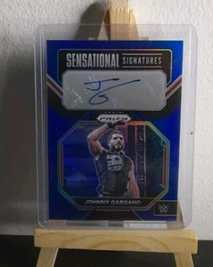 2023 Johnny Gargano Panini Prizm WWE sensationelle Signatures blau prizm Auto/49 - Bild 1 von 1