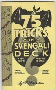 75 TRICKS with a SVENGALI DECK by Al Stevenson . Paper back. - Picture 1 of 3
