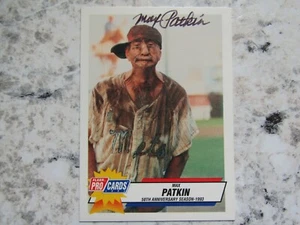 Max Patkin The Clown Prince Of Baseball signed handsigniert 1993 Pro Karten neuwertig - Bild 1 von 1