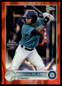 2022 Topps Pro Debut #PD-138 Jonatan Clase BASEBALL ACL Mariners - Picture 1 of 2
