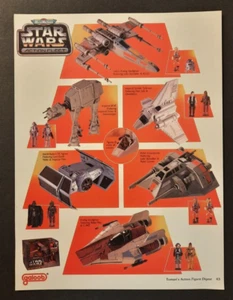 1995 STAR WARS Micro Machines Action Fleet giocattoli ~ pagina anteprima rivista/ANNUNCIO STAMPA - Foto 1 di 1