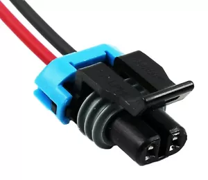 2-PIN Scheibenwaschmaschine Pumpe Stecker Zopf Kabel passt 88-02 Camaro Firebird - Bild 1 von 5