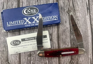 MINT Case XX 2014 Limited Edition 30 XXX Crimson Brick Red Muskrat Knife #11634 - Picture 1 of 12