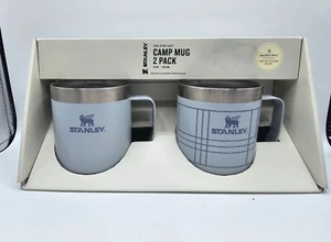 Stanley 12 Oz Camp Mug 2 Pack Hearth & Hand Magnolia Limited Edition Silver Foil - Picture 1 of 16