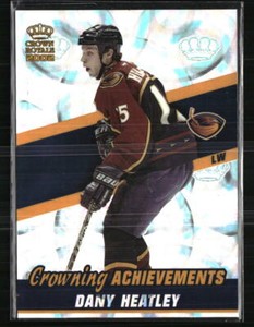 Dany Heatley 2002 Pacific Crown Royale #1  Hockey Card
