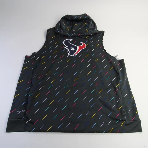 Houston Texans Nike NFL On Field Apparel Sweatshirt Men's Gray Used Cover
