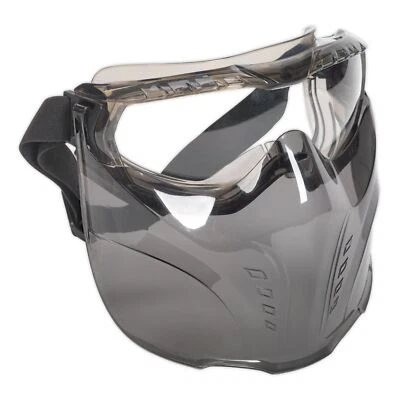 Sealey Safety Goggles with Detachable Face Shield - Part No. SSP76 - Image 1 of 4
