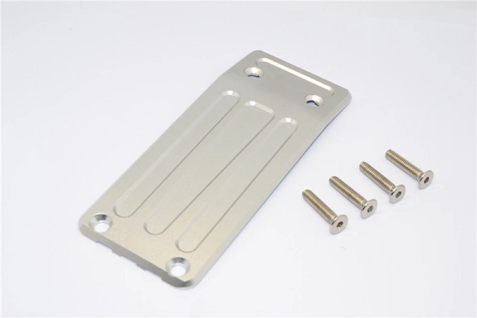 TRAXXAS X-MAXX 7076 GPM SILVER ALUMINUM FRONT SKID PLATE  TXM331F - Image 1 of 1