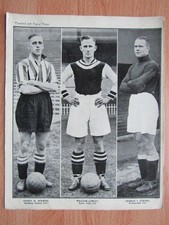 Topical Times Football Cards mini ~ panel  ect  1930s  Variants (ef1)