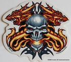 Biker Enthusiast decals tank Art Flames Skull Dragon Sticker window Fender Art