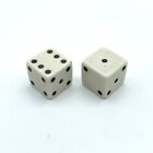 Set Of 2 Vintage 16mm Avalon Hill/ SPI Wargames Replacement Pipped 6 Sided Dice