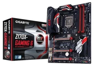 GIGABYTE Z170X-Gaming 6 LGA-1151 ATX INTEL Motherboard - Image 1 of 4