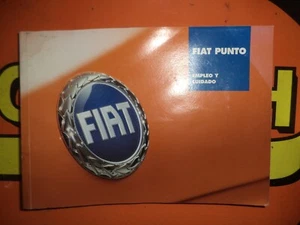 manual de usuario fiat punto año 2002 - Imagen 1 de 5