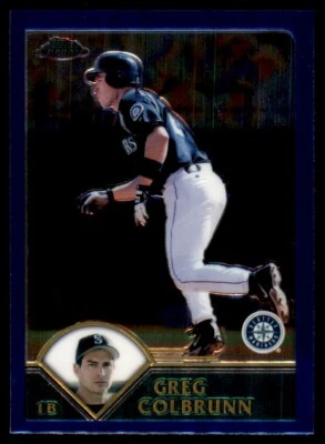 2003 Topps Traded & Rookies Chrome Greg Colbrunn #T77 - Image 1 of 2
