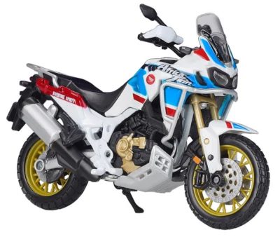 ЛИТАЯ МОДЕЛЬ МОТОЦИКЛА BBURAGO 1:18 Honda Africa Twin Adventure в коробке - Изображение 1 из 4