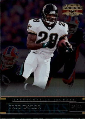 2007 Donruss Gridiron Gear #84 Fred Taylor - NM-MT - Image 1 of 2