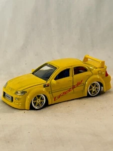 Motorworks 1:64 Scale GReddy Tuner Car, 2002 Lexus IS 300, Yellow - Picture 1 of 15