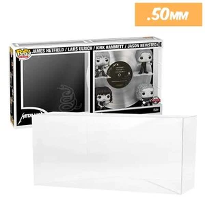 0,50 mm PROTECTOR POP para álbum pop negro de Metallica Funko Pop de lujo - Imagen 1 de 3