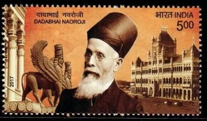 India 2018 Dadabhai Naoroji Parsi Political & Social Leader Architect UK MNH - Picture 1 of 2