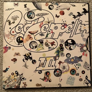 Led Zeppelin III -VG++ Vinyl LP  1970 LP Original US First Press  w/ Wheel Cover - Picture 1 of 7