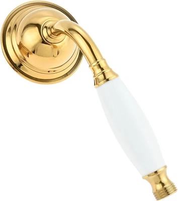 Retro Duschkopf Edelstahl Handbrause, 1 Stück Duschkopf aus Edelstahl, Antik  - Bild 1 von 4