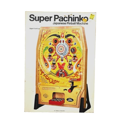 Super Pachinko 1975 Época Juguetes Juego de Mesa Pinball Japonés Caja Original Foto 1 de 4