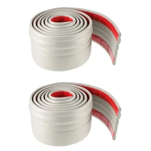 2 Rolls Self Adhesive Moulding Baseboard Molding - Picture 1 of 12