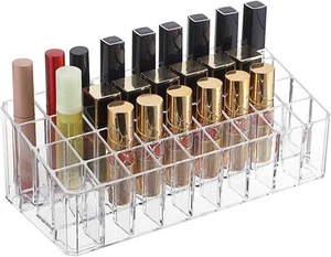 Rollerball Perfume Organiser Beauty Scent Holder 36 Grid Acrylic Cosmetic - Picture 1 of 8