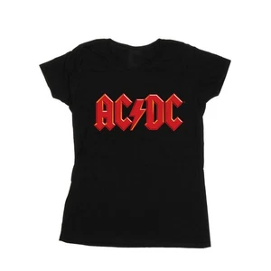 ACDC Damen/Ladies T-Shirt rot Logo Baumwolle BI4183 - Bild 1 von 3