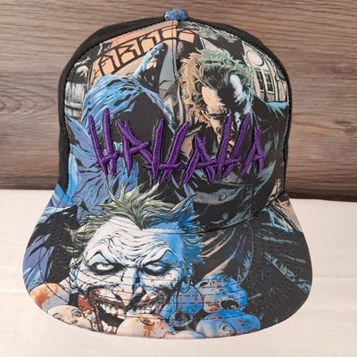 Бейсболка DC Comics The Joker HAHAHA один размер подходит для всех Batman Gotham Arkham - Изображение 1 из 4