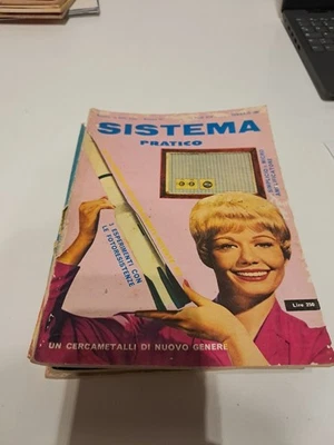 RIVISTE SISTEMA PRATICO NUOVA ELETTRONICA ANNO 1960 1965 1966 1968 - Immagine 1 di 3