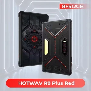HOTWAV R9 Plus Rugged Tablet Android14 11" 20080Mah 64MP 8GB+512GB Camping light - Picture 1 of 24