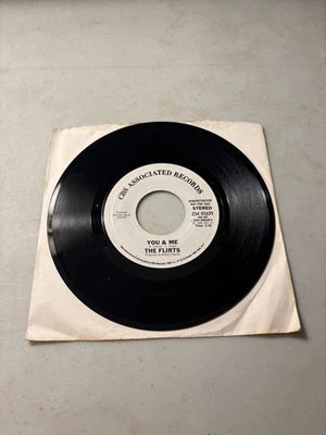 THE FLIRTS YOU & ME 7" SINGLE PROMO 45 RECORD 1985 CBS ASSOCIATED ELECTRONIC VG+ - Image 1 of 2