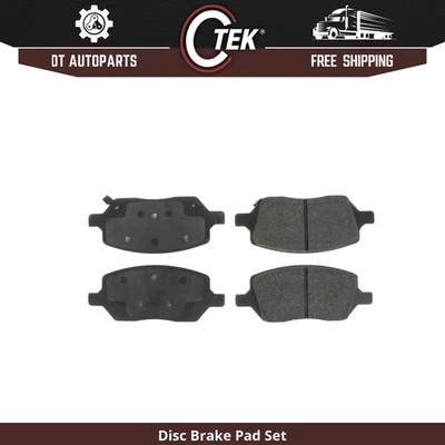 Para Pontiac Montana 2005-2009 | Pastillas de freno de disco traseras centradas | Semimetálicas Foto 1 de 4