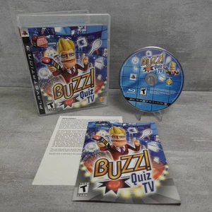 Buzz Quiz TV PS3 CIB Sony PlayStation 3 Komplett Relentless Software Nur Spiel - Bild 1 von 9