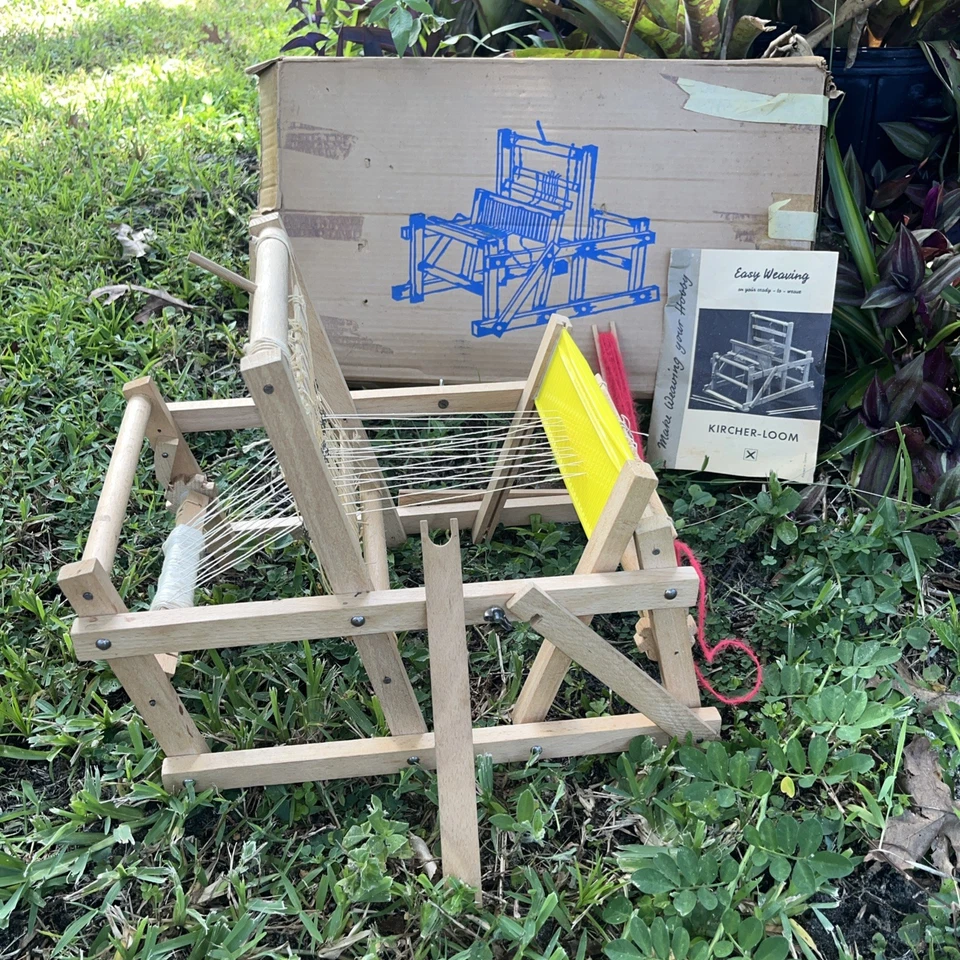 Vtg KAYanEE Kay Anee Weaving Loom Tabletop German Kircher Loom Germany W/Box! + - Image 1 of 4
