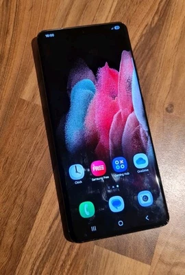 Samsung Galaxy S21 Ultra 5G 256GB Black Unlocked  - Image 1 of 4