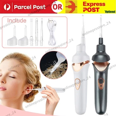 Electric Ear Pick Ear Wax Cleaning Device Removal Vacuum Painless Cleaner Tool - image 1 of 4