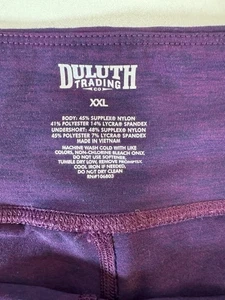Duluth Trading Co Skort Purple Heather Performance Stretch XXL - Picture 1 of 13