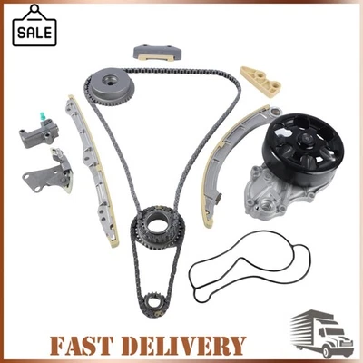 Kit de cadena de distribución con bomba de agua para 2006 2007 2008 2009 2010 2011 Honda Civic 2.0 Foto 1 de 4