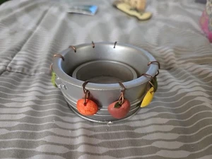 Antique Fruit Galvanized Tub Candle holder B1 - Picture 1 of 3